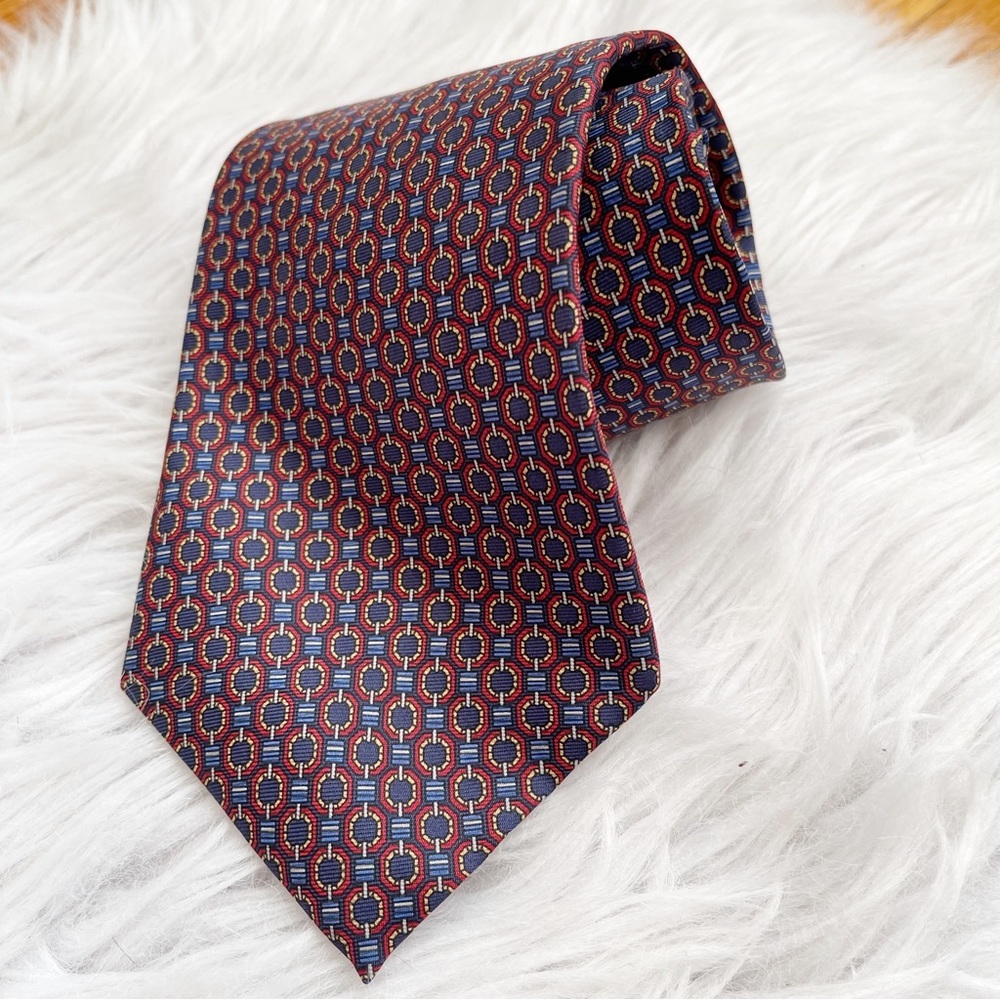 CHRISTIAN DIOR men silk tie